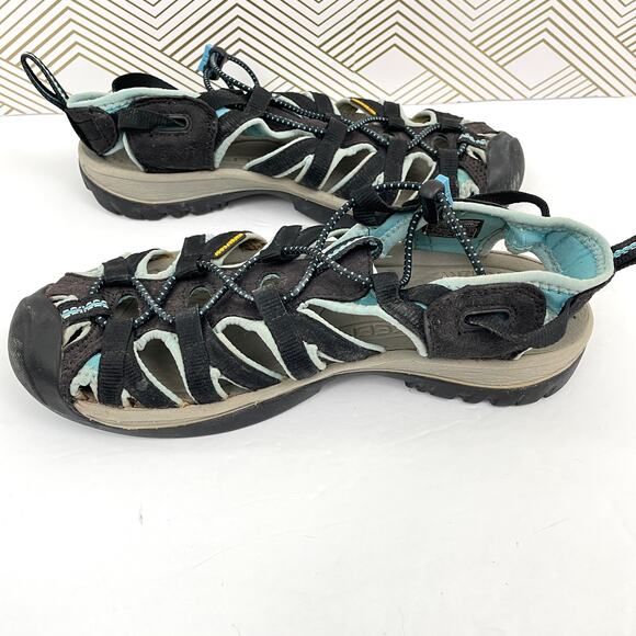 Keen Women's  Waterproof Active Sandal Light Blue Gray Size 7 - Picture 3 of 9